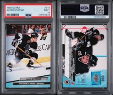 1992 ULTRA #314 Alexei Zhitnik ROOKIE RC PSA 9 MINT POP 1