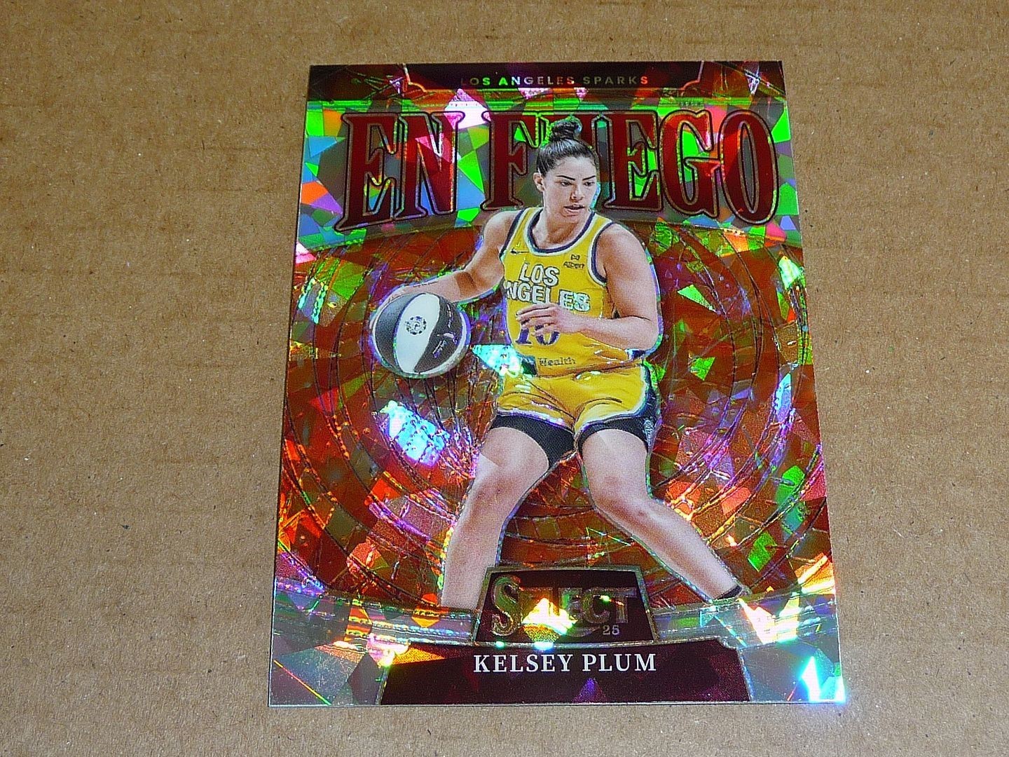 2025 Select WNBA Kelsey Plum #12 Ice Prizm