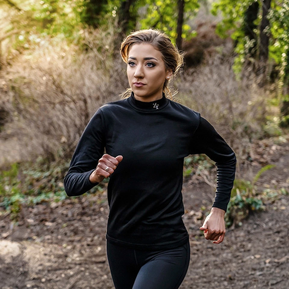 ZeroFit Heatrub MOVE Long Sleeve Base Layer Top Mens Ladies Moisture Wicking - Image 2 of 4