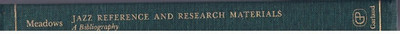JAZZ REFERENCE AND RESEARCH MATERIALS A Bibliography HC VG.