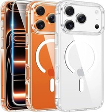 Case for iPhone 17 17 Air 17pro 17 Pro Max Clear magsafe shockproof Case Cover