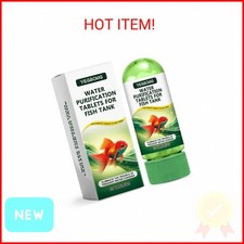 Powerful Aquarium Water Purification Tablets, Fast Acting Water Clarifier for Fi