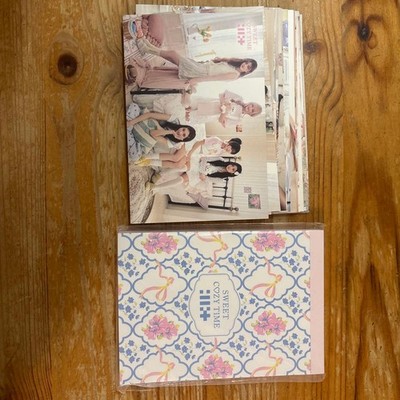 SWEET COZY TIME Photo Book A5 Flower Pattern Used