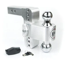 Weigh Safe Trailer Hitches CTB6-2 180 TURNOVER BALL 6" DROP HITCH