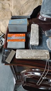 vintage sharpening stones