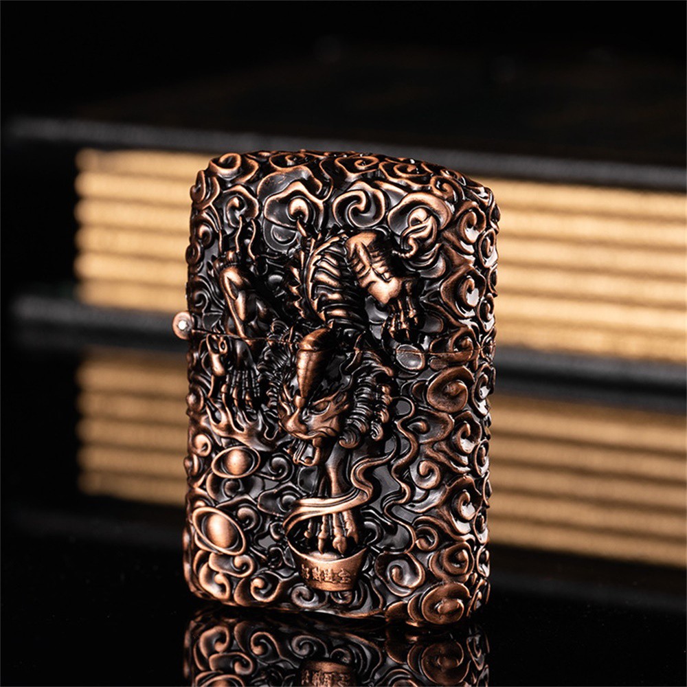 Double Fire Lighter Jet Flame Open Fire Windproof