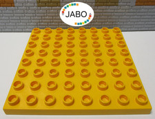 ( RB ) LEGO Duplo Grundplatte gelb8x8 Platte