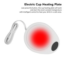 USB Mug Warmer Constant Temp Waterproof Adjustable Electric Beverage Heating