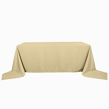 90x156" Polyester Tablecloth Wedding Table Linens Catering Decorations Supply