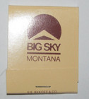 Matches Matchbook Big Sky Montana MT The Huntley Lodge — photo 1