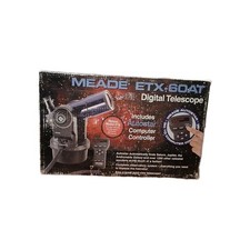 Meade ETX-60AT Digital Blue Telescope, Autostar Computer Controller  2 Eye Pcs