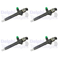4X Delphi EinspritzdüSe FüR Mitsubishi L 200/Triton Kb_T Ka_T 2.5 DI-D 4WD
