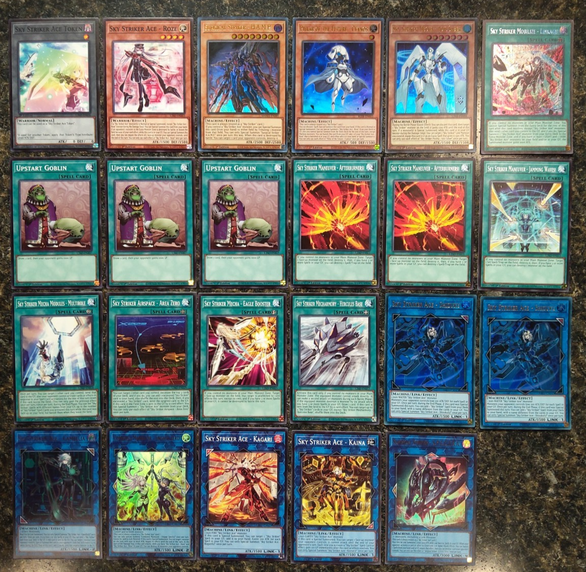 アナ ドリームボーン トレーディングカード Sky Striker DECK CORE EXTRAS - Ace Camellia Combined Maneuver