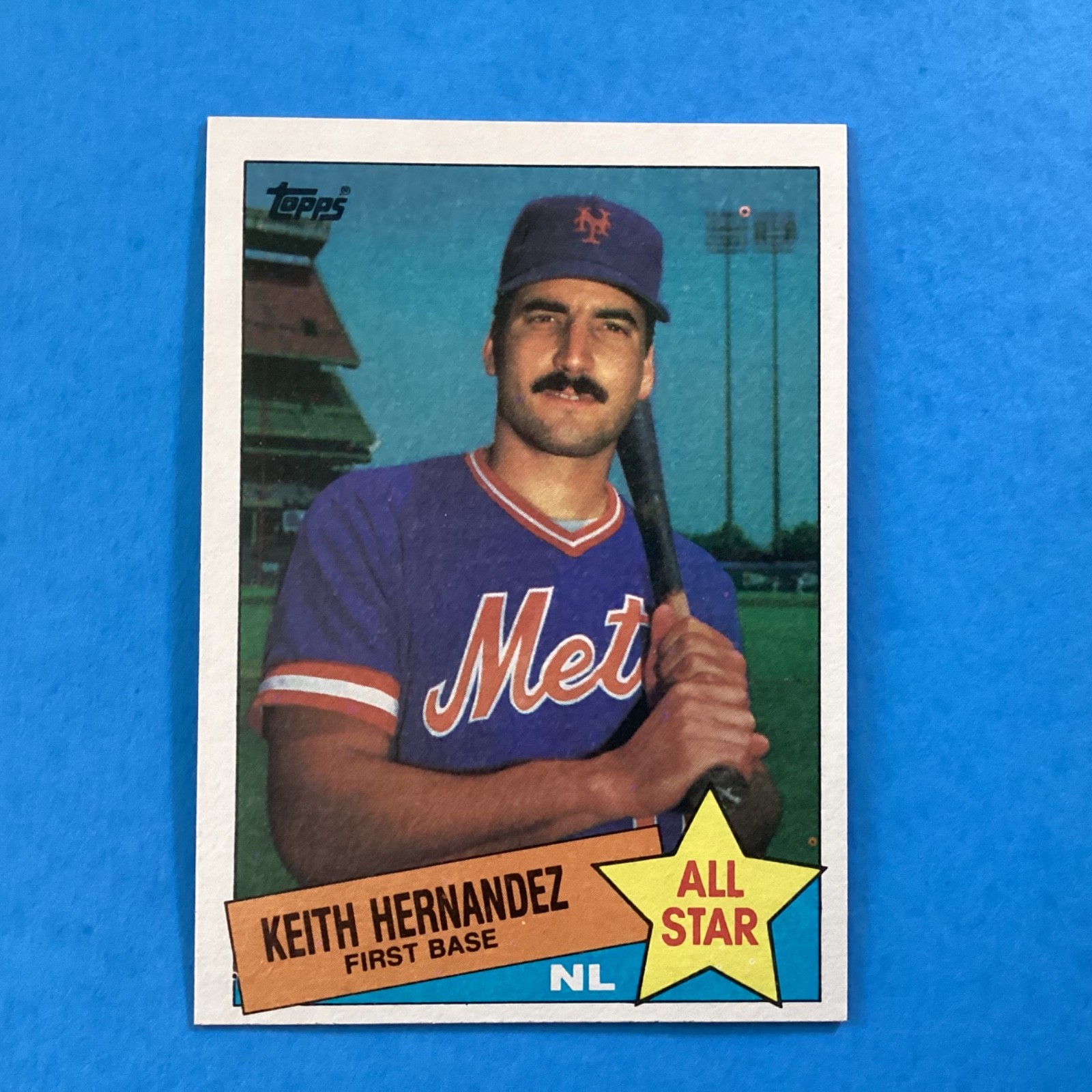 1985 Topps NL All Star Keith Hernandez #712