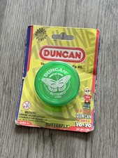 DUNCAN BUTTERFLY YO-YO - THE ORIGINAL WORLDS 1 YOYO - GREEN - BRAND NEW