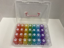 Monthly Pill Organizer 32 Day  Night Pill Case Removable Compartments With Case