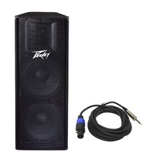 Altavoz Peavey Pv215 Pro Audio DJ Doble 15" Pasivo 1400W con Cable Speakon a 1/4