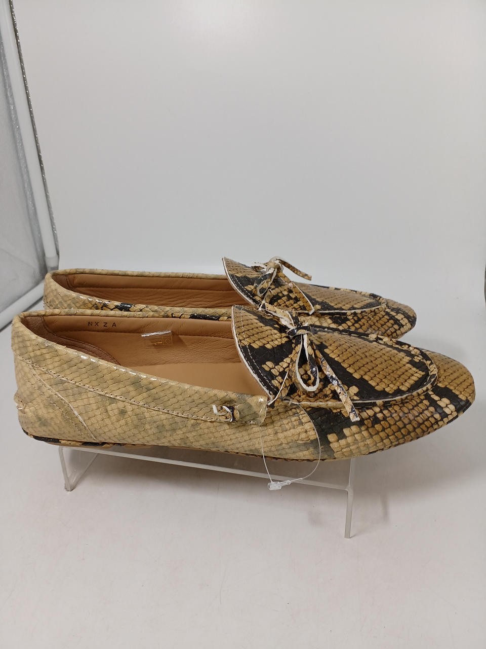 Bally Python Pattern Beg 27.0Cm Driving Shoes FQR… - image 3
