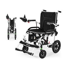 VEVOR Lightweight Foldable Electric Wheelchair Mobility for Adults All Terrain