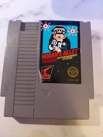 Hogan's Alley (Nintendo NES, 1985) Game Cartridge & Manual - Tested