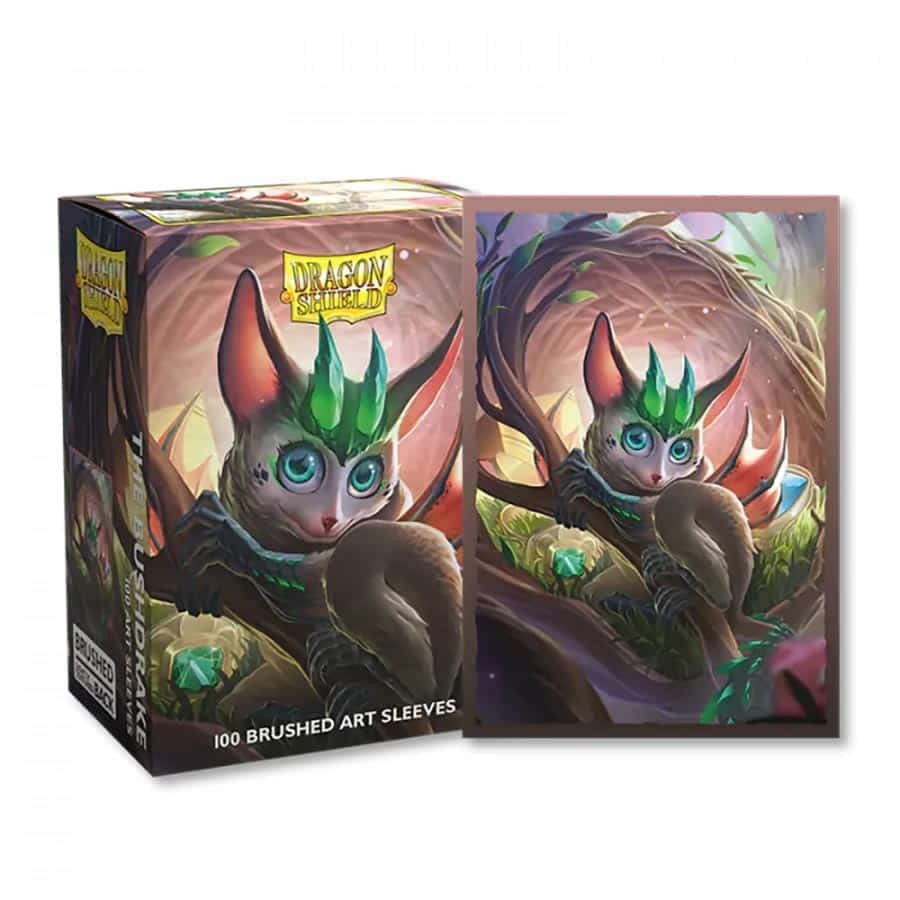 Dragon Shield Sleeves: Brushed Art: Spirit Animals: The Bushdrake (100 CT)