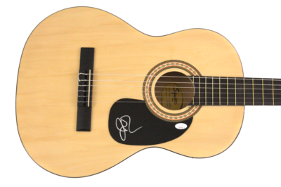 Johnny Van Zant Signed Autograph Fender Acoustic Guitar - Lynyrd