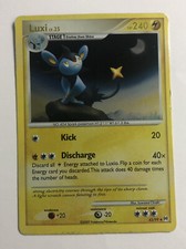 Luxio 43/99 Holo Platinum: Arceus Pokémon Card LP TCG SEE PHOTOS