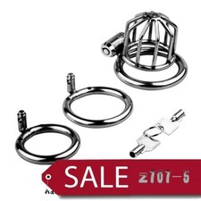 New Male Metal Chastity Lock Binding Anti-Cheating Chastity Device Lock Man