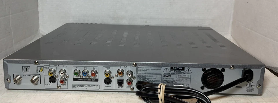 Sanyo DRW-500 Slim DVD Recorder/Player - Tested Works - No Remote - Image 4 of 4