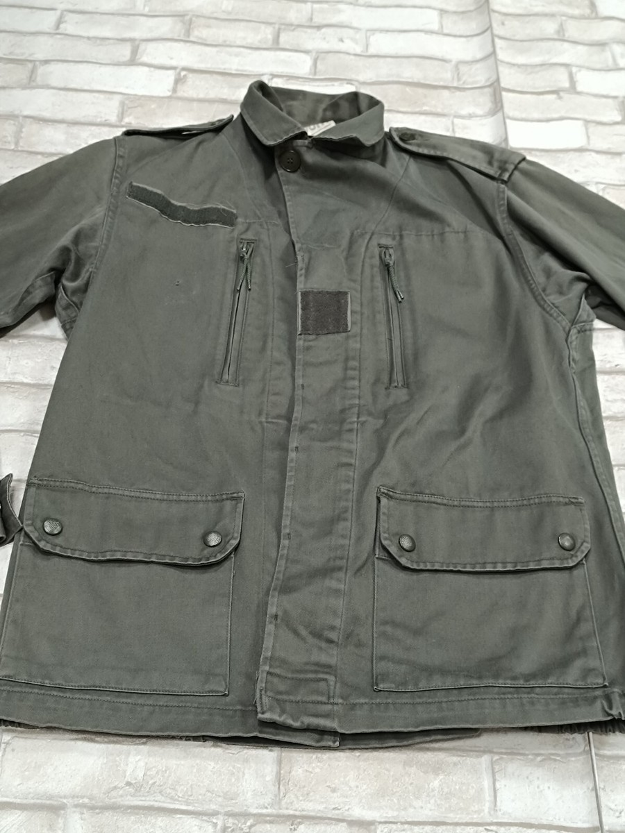 フランス軍　フード付きジャケットナイロンSOCOVET BAIS 1994 80's フランス軍 フライトジャケット - Fresh Service NECESSARY