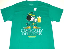 Big Dogs Leprechaun Big Dog Holding Mug of Beer Green T-Shirt New! NWT LARGE