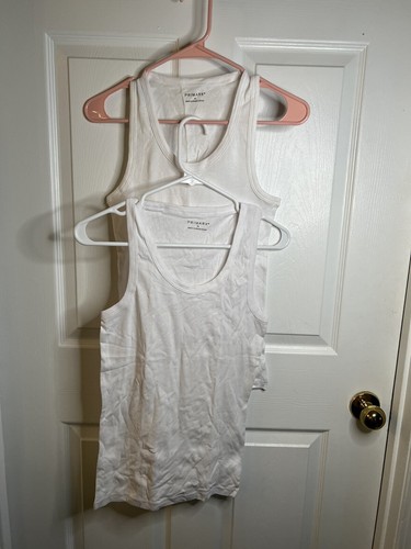 Primark White Tank Top Size XS Pack Of 2 NWOT | eBay