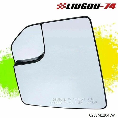 Fit For 2015 2016 -2018 Ford F-150 Driver Side View Mirror Glass FL3Z-17K707-L U