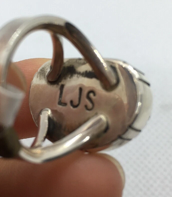 Anillo Hecho a Mano Vintage Único Charoite Púrpura Plata de Ley 925 Talla 5.5 Foto 4 de 4