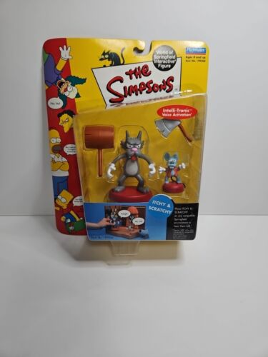Playmates Toys Simpsons Series 4 Itchy and Scratchy Action Figure - Zdjęcie 1 z 6