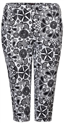 Capri Da Girls Golf Tattoo -  Größe S -  Farbe 9923bl/wht