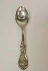 Reed & Barton FRANCIS I 8.25" Pierced Serving Spoon, Old Mark, 90 grams