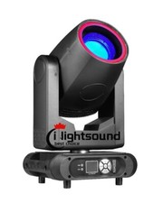 LED 300W Beam Moving Head Lighting Multiple Colors Pattern With Halo For DJ