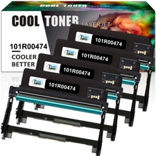 4 Pack Compatible for Xerox Phaser 3052 3260 WorkCentre 3215 3225 Drum 101R00474