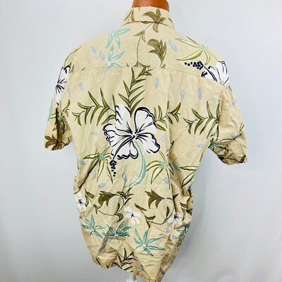 Kahala John Severson Surfer Hawaiian Aloha L Shirt Plumeria