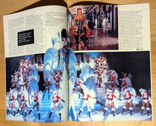Monty Python's The Meaning Of Life 1983 16-Page 8.5"x11" Promotional Booklet - Picture 7 of 7