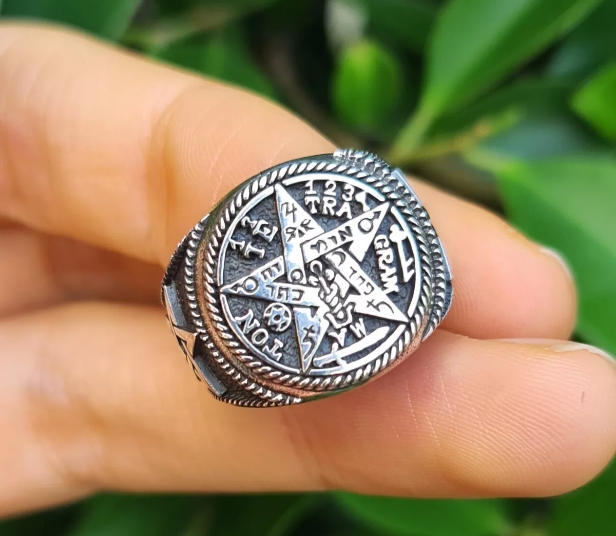 Tetragrammaton ring sale
