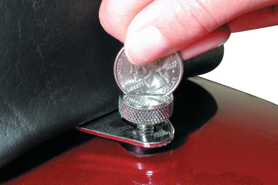 Mustang 78043 1/4-20 cuarto de vuelta tornillo accesorios de montaje para Harley H-D Foto 2 de 2