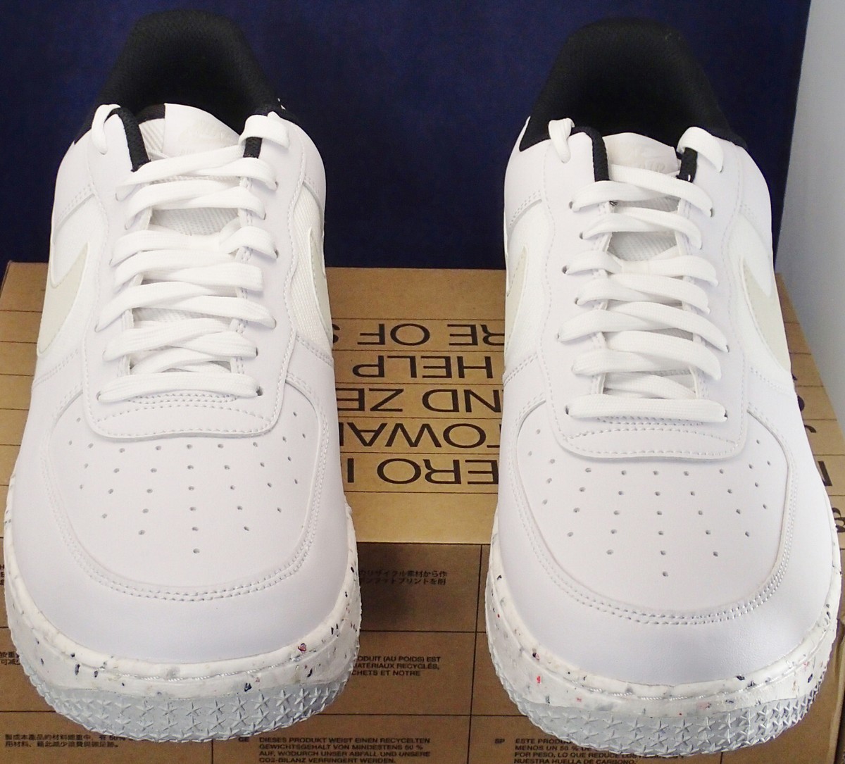 2022 Nike Air Force 1 Crater Low NN White Light Bone Black