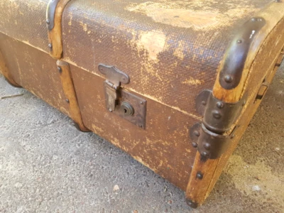 Antique Travel Chest Early 1900s Antiques Gumtree Australia