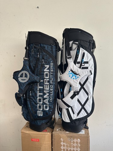 Brand New Scotty Cameron 2024 Jordan GROVE XXIII & 2021 Dog Wallpaper Stand Bags