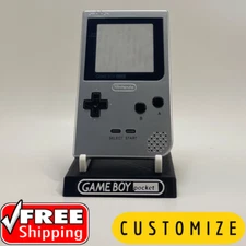 Nintendo Gameboy Pocket Display/Stand/Holder - DISPLAY ONLY (Customize Colors)
