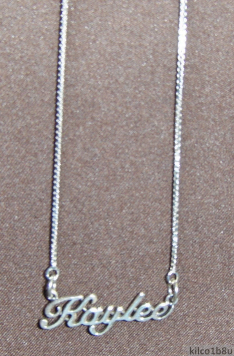 Kaylee name shop necklace