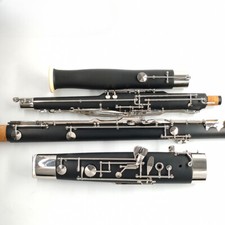 Professional C Tone Bassoon cupronickel nickel plated keysABS Bakelite tube body