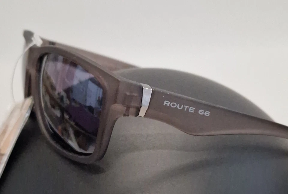 Sonnenbrille Route 66 Eyewear Herrensonnenbrille braun Federbügel Brille UV - Bild 2 von 3